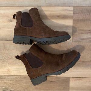 Born leather ankle boots